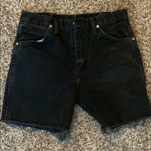 Vintage Wrangler cutoff shorts